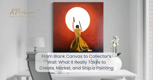 From Blank Canvas to Collector’s Wall: What It Really Takes to Create, Market, and Ship a Painting