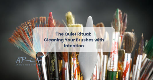 The Quiet Ritual: Cleaning Your Brushes with Intention
